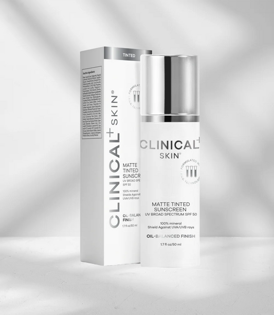 CLINICAL SKIN MATTE TINTED SUNSCREEN UV BROAD-SPECTRUM SPF50